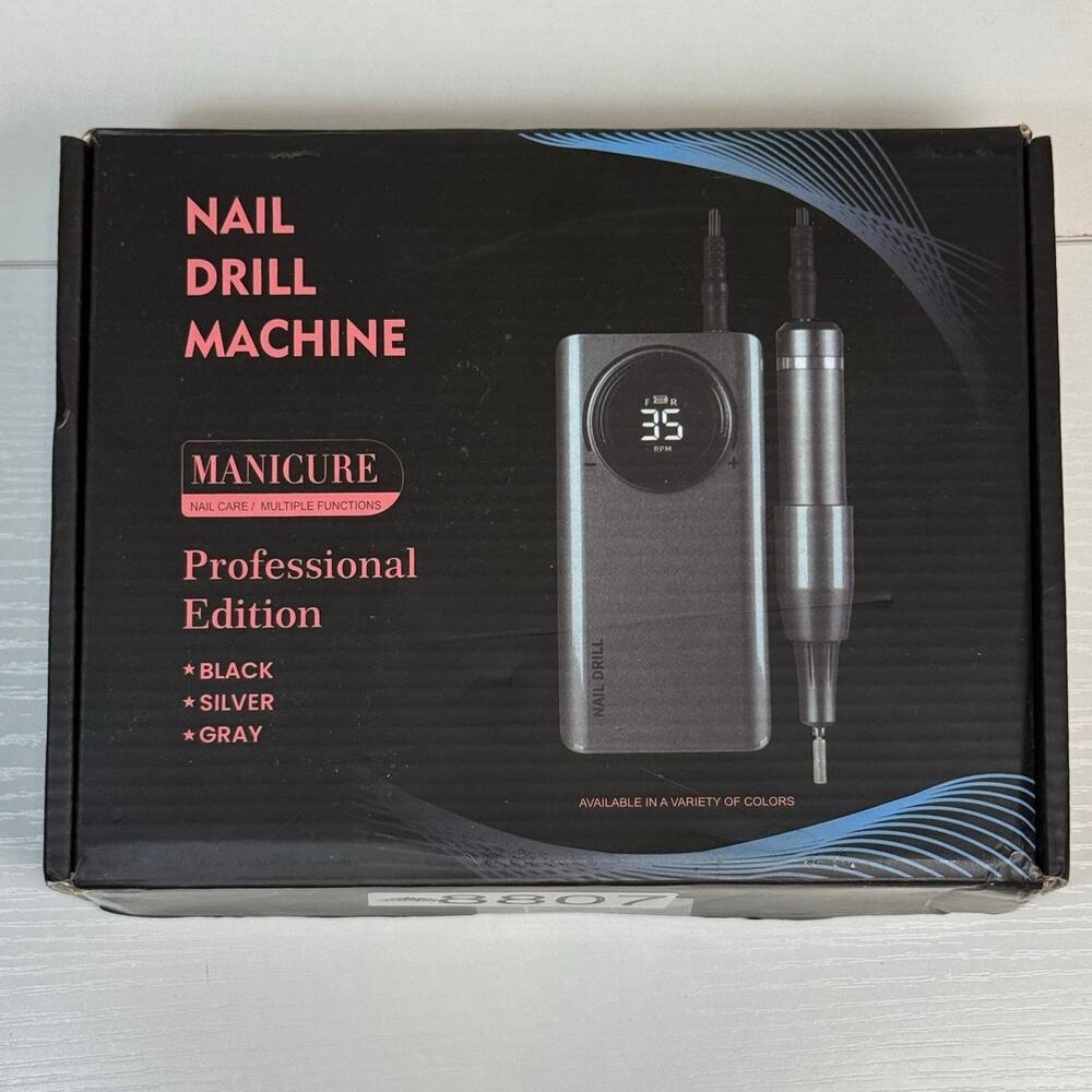 Nail Polisher Electric Miss Abs Pen Computer USB Charged Nail Tool, NIB